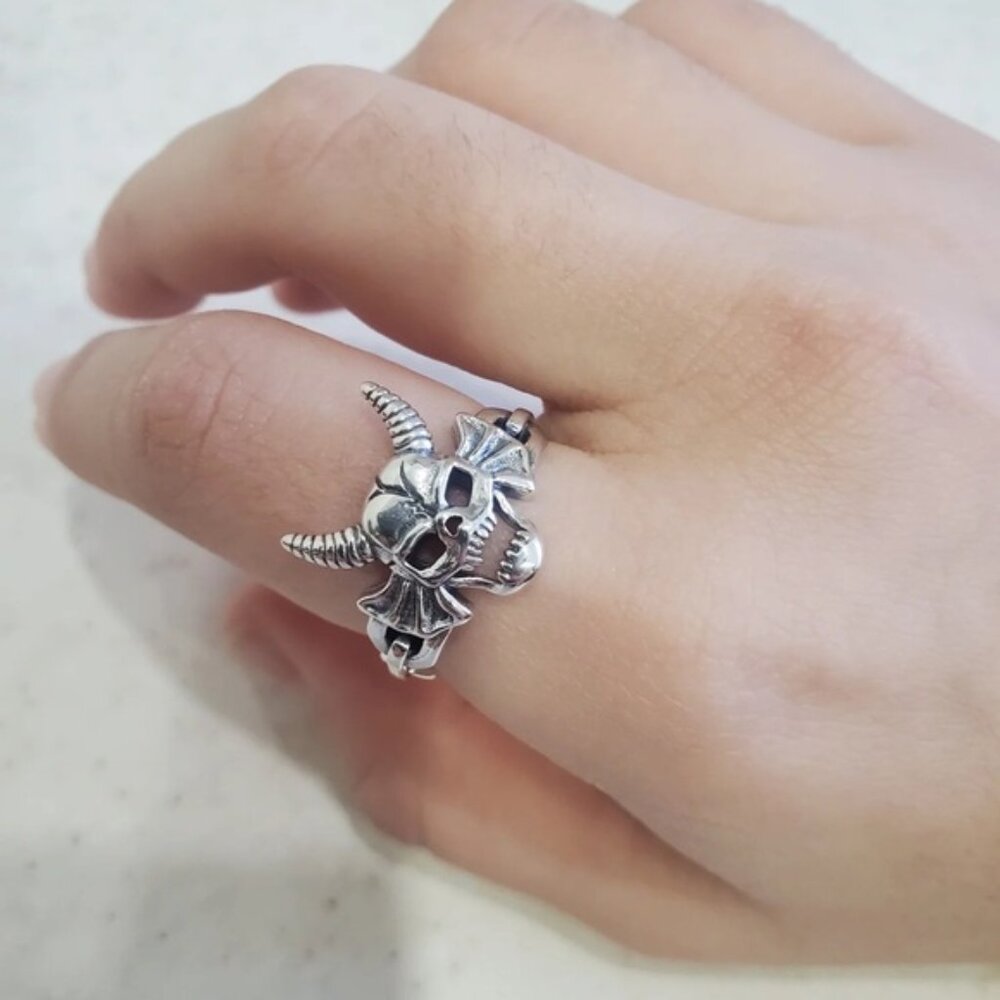 1 pcs Pandora x Stranger Things D&D FHC or demogorgon  Ring Sz 5-9